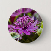 絶妙な魔法の花#1 缶バッジ (正面)