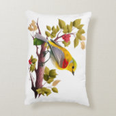 絶妙な鳥のデザイン枕、あなたの家を優雅に!」 アクセントクッション (裏面(縦))