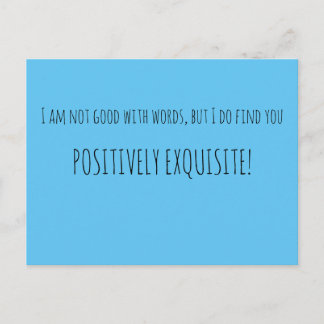 絶妙な ポストカード