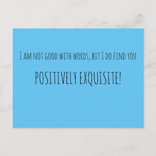 絶妙な ポストカード (正面)