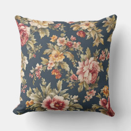 絶妙イタリアンな美しい花柄 アウトドアクッション