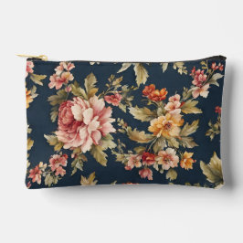 絶妙イタリアンな美しい花柄 アクセサリーポーチ