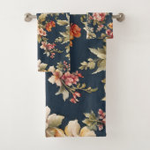絶妙イタリアンな美しい花柄 バスタオルセット (インサイチュ)