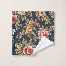 絶妙イタリアンな美しい花柄 バスタオルセット