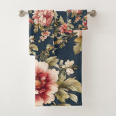 絶妙イタリアンな美しい花柄 バスタオルセット (インサイチュ)
