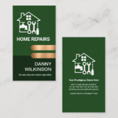 絶妙エメラルドレイヤ青銅タブ 名刺 (正面/裏面)