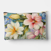 絶妙エレガント春の花。絵を描の アクセサリーポーチ (裏面)