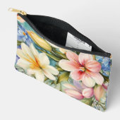 絶妙エレガント春の花。絵を描の アクセサリーポーチ (見開き)