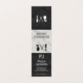 絶妙ラックステクスチャモノグラムと大理石トリム 名刺 (外部フラット)