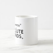 絶対おもしろい伝説を扱う コーヒーマグカップ (中央)