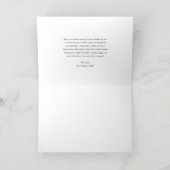 絶対にいけなペット写真かわいいクリスマス 箔シーズンカード (内側レイダウン)