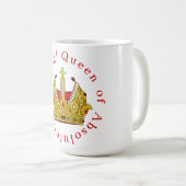 絶対にすべての女王! コーヒーマグカップ (正面右)