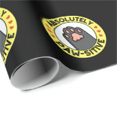 絶対にポーシおもしろいュポープンダークBG ラッピングペーパー (ロールコーナー)