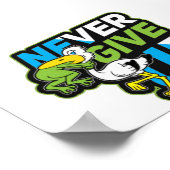 絶対に与えカエルの贈り物のポスター ポスター (角)