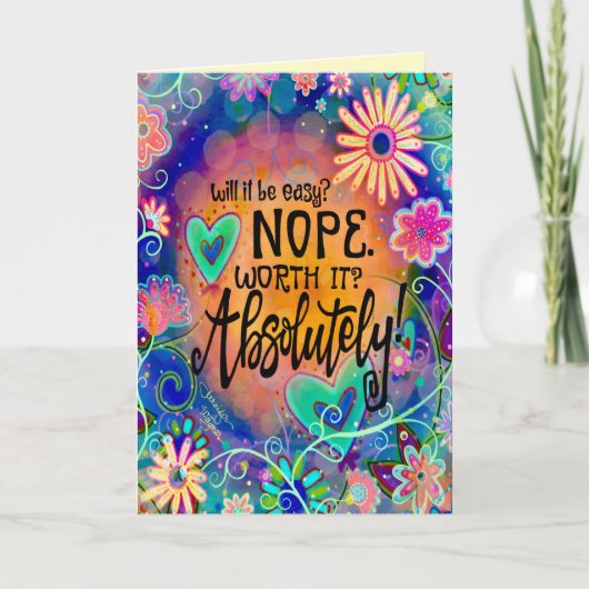 絶対に価値がある カード (正面)