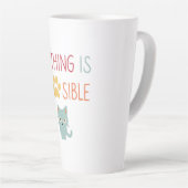 絶対に可愛いラテ カフェラテマグ (右アングル)