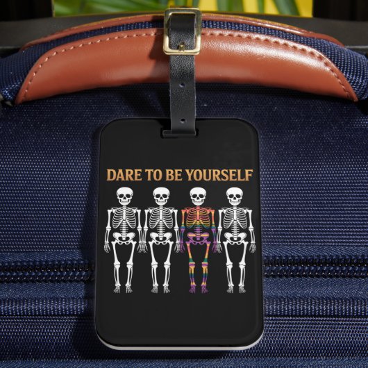 絶対に可愛いLGBTのプライド ラゲッジタグ (正面インサイチュ2)