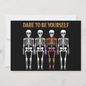 絶対に可愛いLGBTのプライド 招待状 (正面)