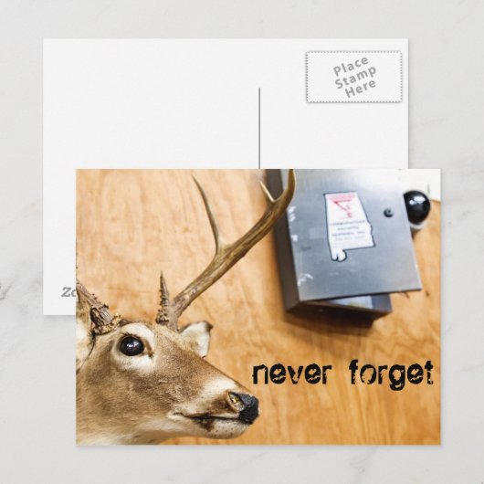 絶対に忘れ ポストカード (正面/裏面)