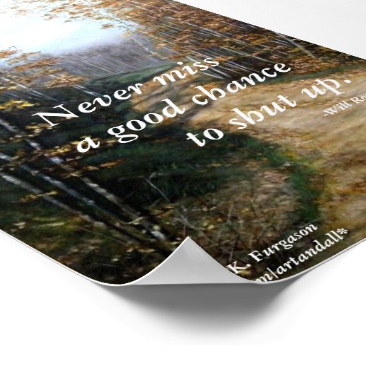 絶対に恋しく思チャンスのないロジャースポスター ポスター (角)