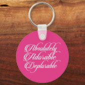 絶対に愛らしい嘆かわしいキーチェーン キーホルダー (正面)