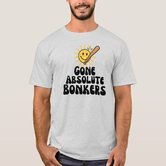 絶対に正気じゃない メモ Tシャツ (正面)