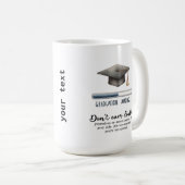 絶対に疑わない コーヒーマグカップ (正面右)