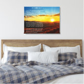 絶対に美しい葬儀の弔辞詩 キャンバスプリント (インサイチュ (寝室))