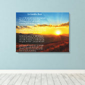 絶対に美しい葬儀の弔辞詩 キャンバスプリント (インサイチュ (ウッドフロア))