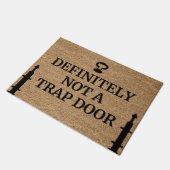 絶対に落とし戸ではない ドアマット (アングル)