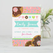 「絶対に見逃したくない」ドーナツ招待状 招待状 (スタンド正面)
