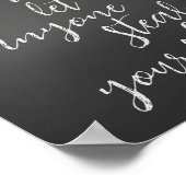 絶対に誰にも自分の輝きを盗ませない引用文 ポスター (角)