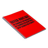 絶対に間違いない ノートブック (右側)