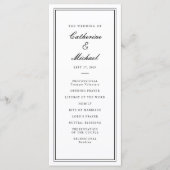 絶対クラシックスクリプト黒と白結婚の プログラム (正面)