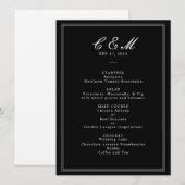 絶対クラシックスクリプト黒と白結婚の プログラム (正面/裏面)