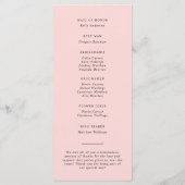 絶対クラシックスクリプトPink and Black 結婚's プログラム (裏面)