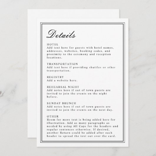 絶対クラシック招待状スクリプト プログラム (正面/裏面)