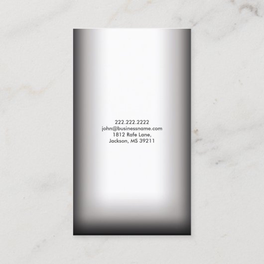 絶対ボトルワイン/バー名刺 名刺 (裏面)