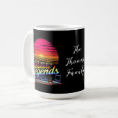 絶対伝説を扱うのに使った作品 コーヒーマグカップ (正面左)