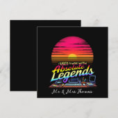 絶対伝説を扱うのに使った作品 招待状 (正面/裏面)