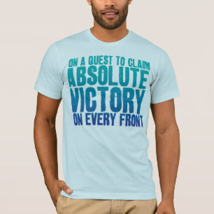 絶対勝利のティー-アメリカの服装! Tシャツ