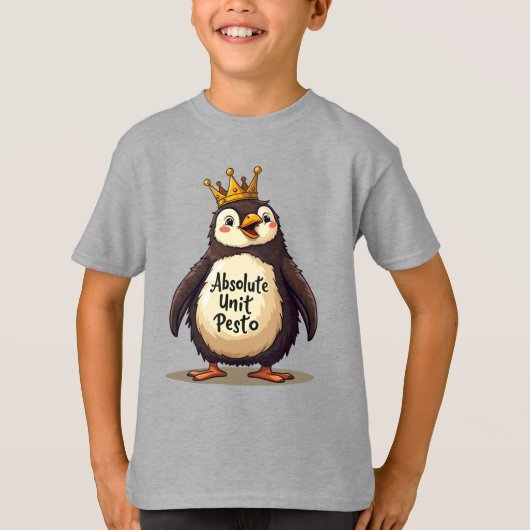 絶対単位ペスト – キングペンギン Tシャツ (正面)