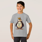 絶対単位ペスト – キングペンギン Tシャツ (正面フル)