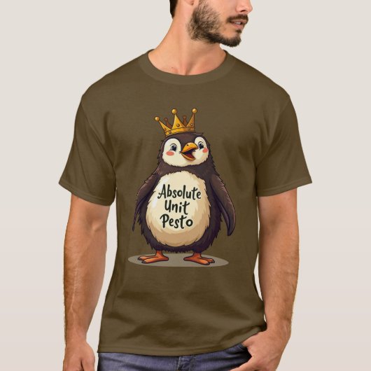 絶対単位ペスト – キングペンギン Tシャツ (正面)
