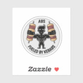 絶対及びケバブ シール (シート)