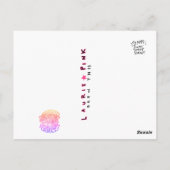 絶対宇宙ユニットはがき ポストカード (裏面)