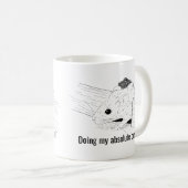 絶対害虫、マウスプリン コーヒーマグカップ (正面右)