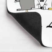 絶対必要。 愛。 ラットのマウスマット マウスパッド (コーナー)