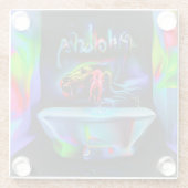 絶対恐怖症2 ガラスコースター (裏面)