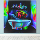 絶対恐怖症2 キャンバスプリント (インサイチュ (ウッドフロア))